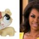 Side by Side comparison of Harris Faulkner hamster and newscaster in right of publicity case